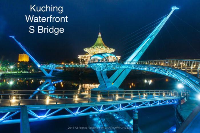 Riverview Home @Waterfront Kch Kuching Exteriér fotografie